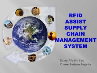 RFID assist Supply Chain Management System Name:  Wu Sir, Low Course: Business Logistics 