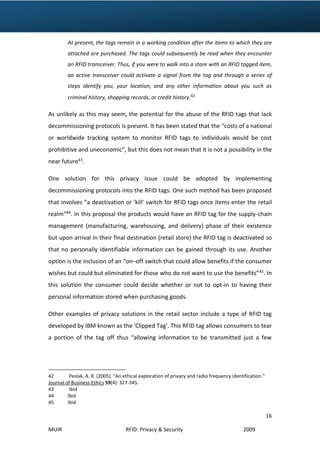 Rfd Journal Issue 10.pdf RFID Privacy & Security Issues | PDF