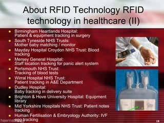 RFID in Blood Transfusion Project Briefing | PPTX