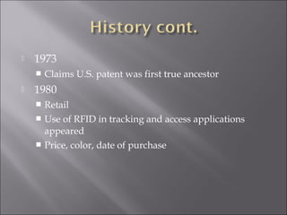 Rfid Invented Rfid technology | PPT