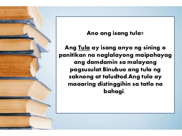 Ano Ang Kahulugan Ng Tula Sa Diksyunaryo