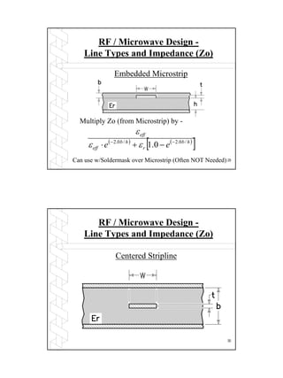 Rf microwave pc board deign and layout | PDF