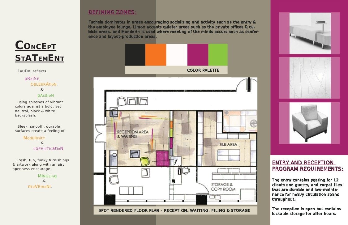 laudo graphic design firm corporate design project