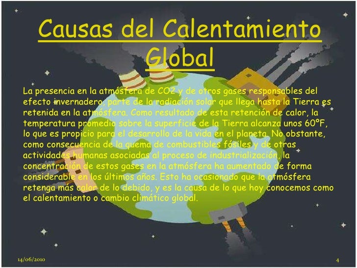 El Calentamiento Global