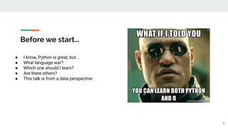 R for Python Users | PPT
