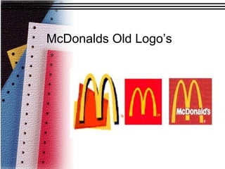 McDonalds Old Logo’s 
