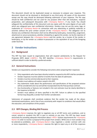 Rfp template replicon | PDF