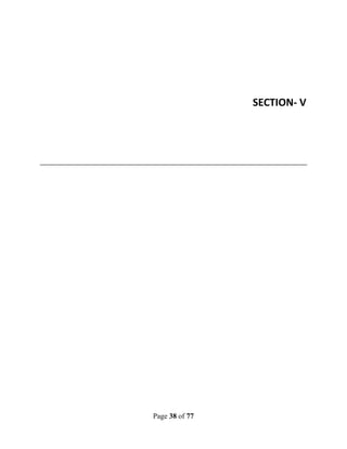 Page 38 of 77
SECTION- V
 