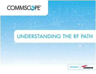 UNDERSTANDING THE RF PATH
POWERED BY
RFP-Cover.indd 1 10/25/12 3:01 PM
 