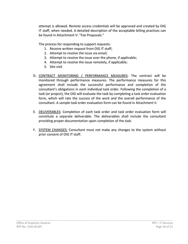 RFP Information Technology Services 7101 01107 PDF