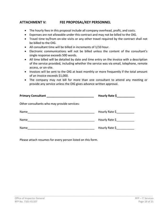 RFP Information Technology Services 7101 01107 PDF