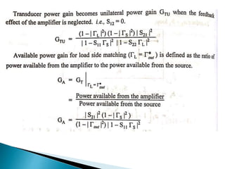 Rf power amplifier design