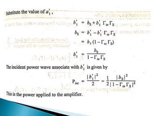 Rf power amplifier design