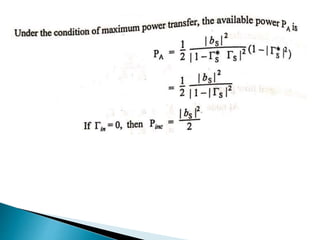 Rf power amplifier design