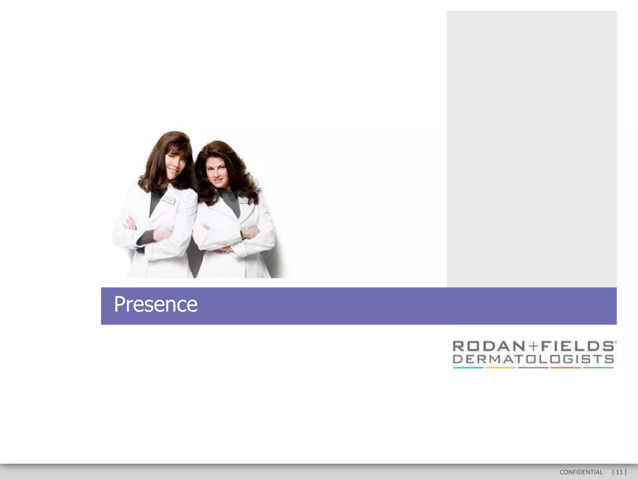 Presence




           CONFIDENTIAL   [ 11 ]
 