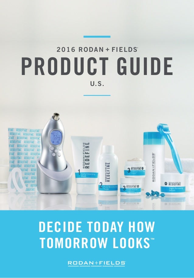 Rodan + Fields Product Guide_2016