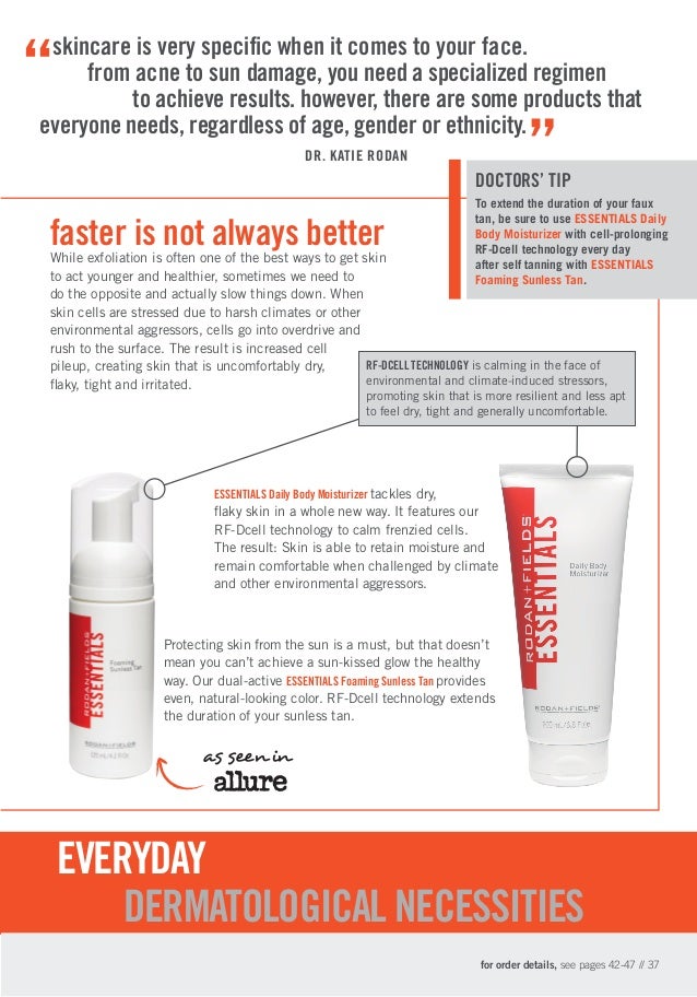 rodan and fields usa product catalog featuring acute care 2014 rodan and fields product catalog