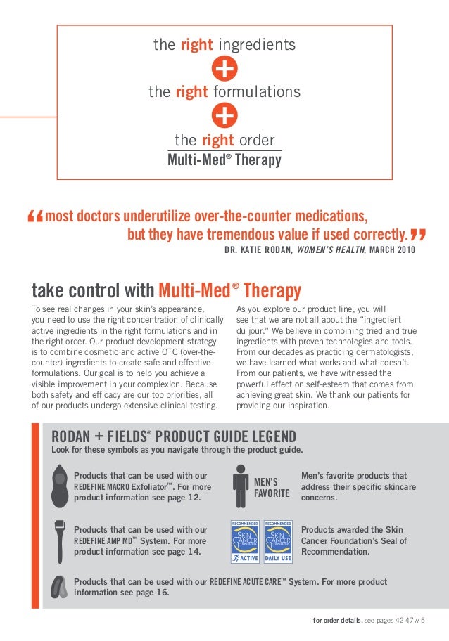 rodan and fields usa product catalog featuring acute care 2014 rodan and fields product catalog