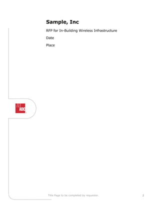 Rfp template | PDF