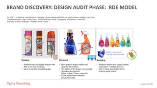 BRAND DISCOVERY: DESIGN AUDIT PHASE: RDE MODEL
 