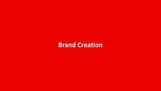Brand Creation
 