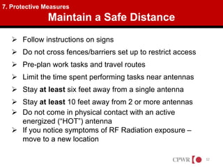 Distance To Avoid Rfs RF_Radiation_Awareness.ppt