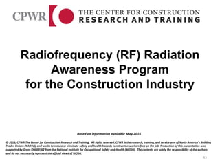 Rf Program RF_Radiation_Awareness.ppt