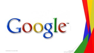 Encadrement d’un projet Web André Gentit
andre.gentit@estacom.fr
INTRODUCTION
Historique rapide :
1993-1995 : arrivée des premiers moteurs (Excite, Webcrawler, Infoseek, Lycos, etc.).
1995-2000 : Apparition d’AltaVista : balises meta "keywords".
Problèmes : ces moteurs étaient "sur-spammés"…
 