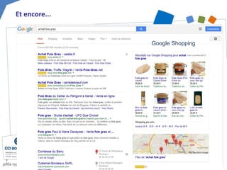 Et encore...
Google Knowledge GraphGoogle Shopping
 