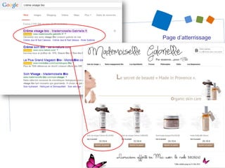 Page d’atterrissage  