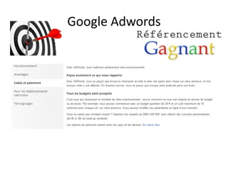 Google Adwords
 