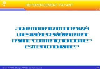A quel moment doit-on penser à une stratégie de référencement payant ? Comment ça fonctionne ? Est-ce incontournable ? REFERENCEMENT PAYANT 
