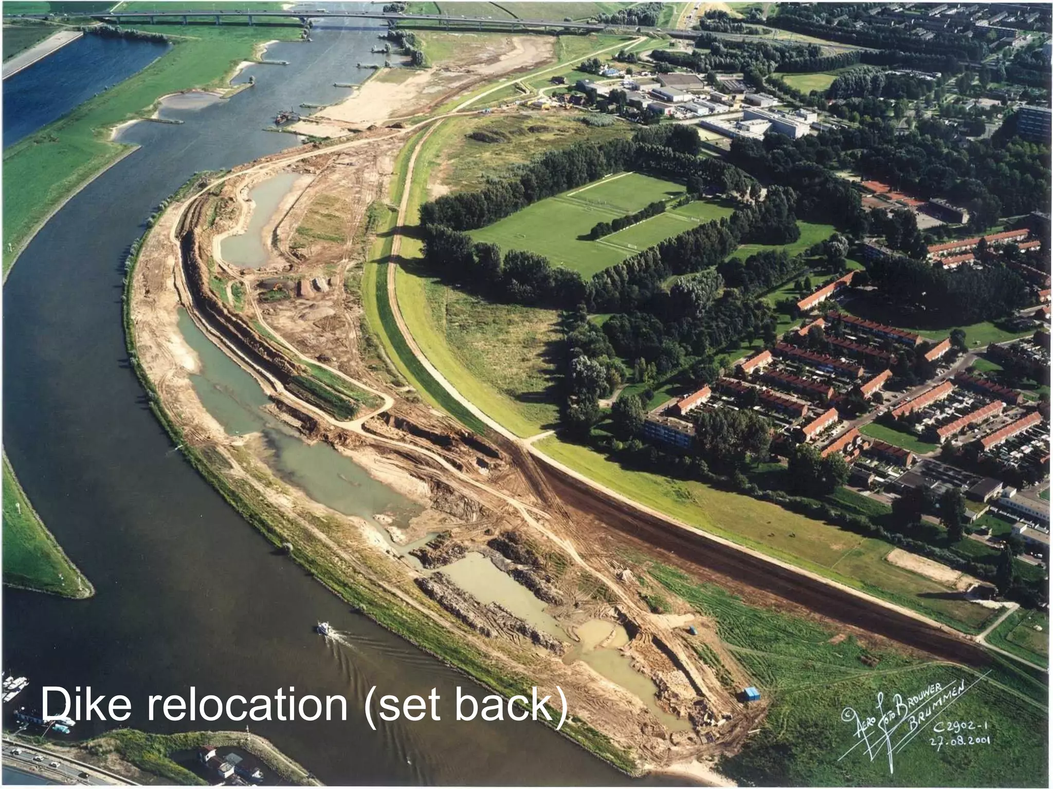 Dike relocation Dike relocation (set back) 