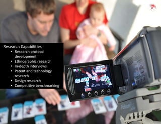 Research CapabilitiesResearch protocol development