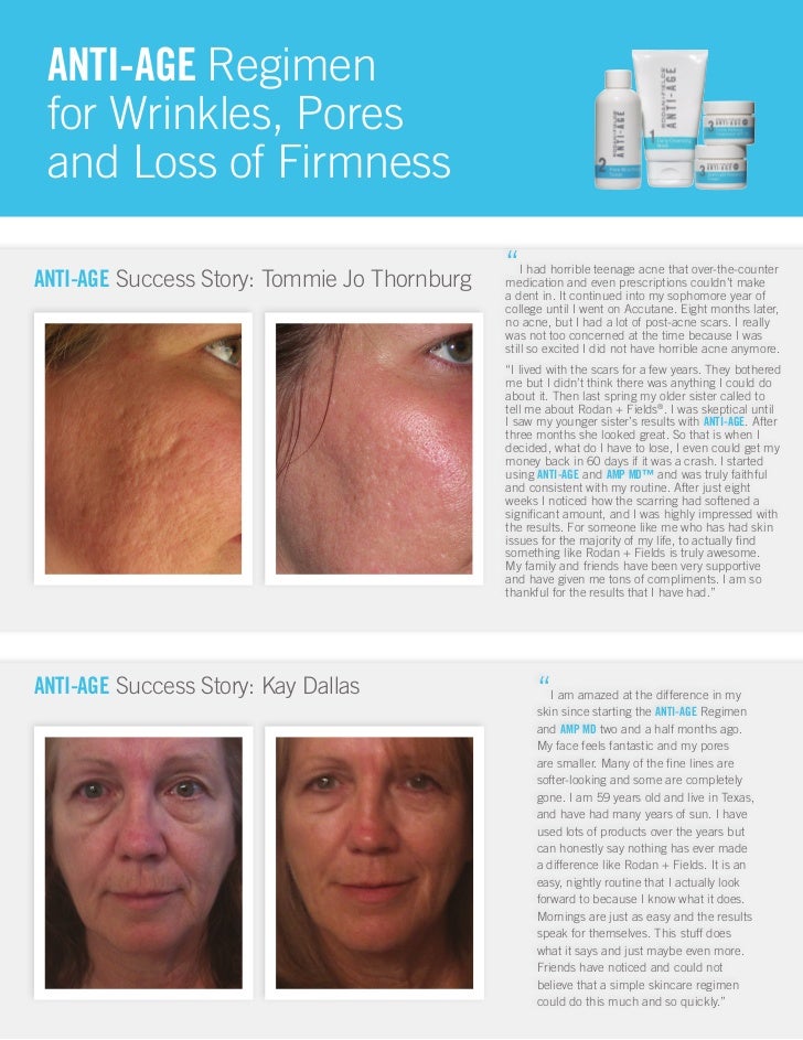 rodan & fields skin care