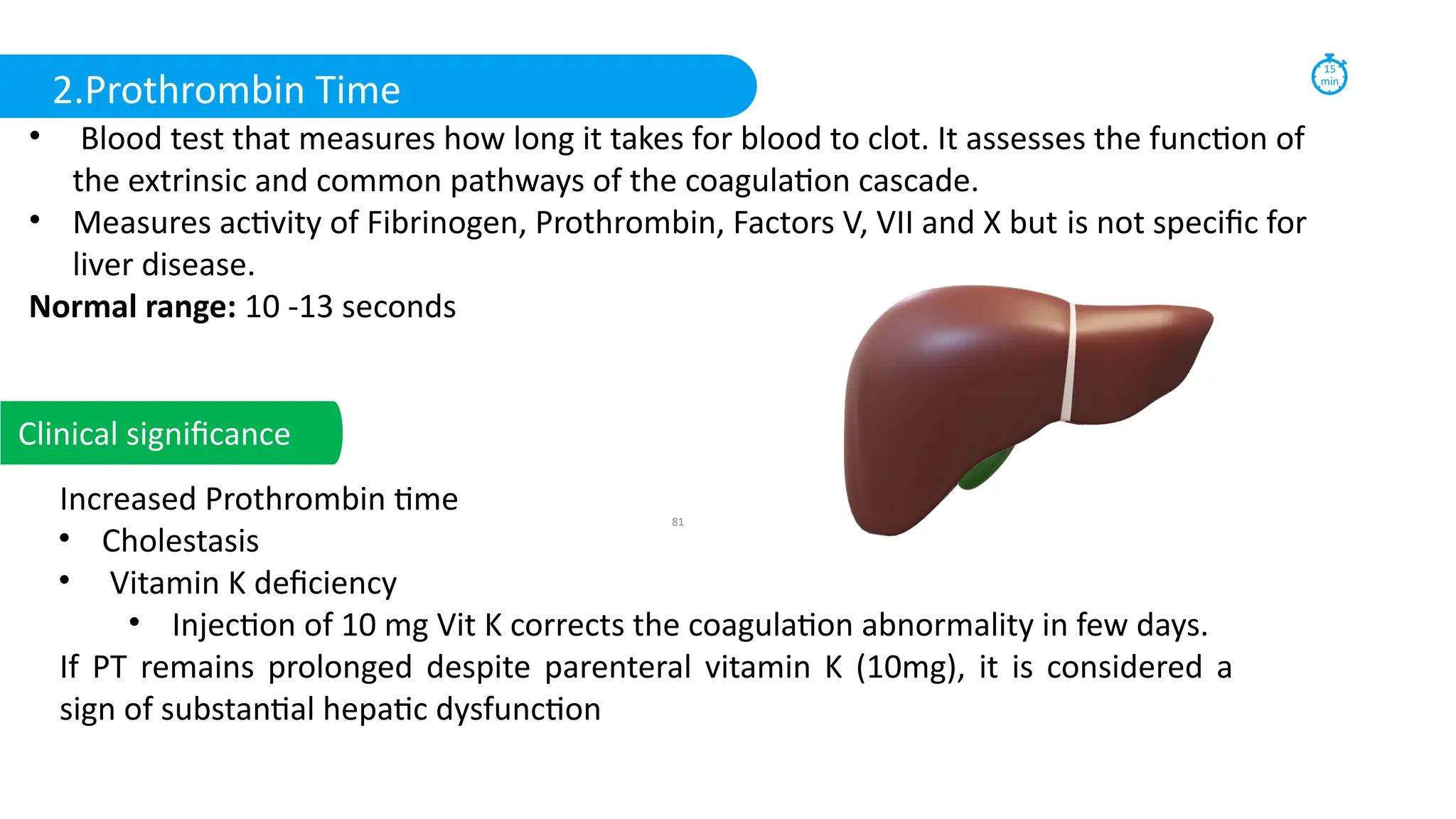 Laboratory interpretation of renal function test, liver function test ...