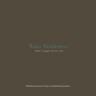 Waka residences brochure