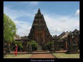 Hindu temple in central Bali 