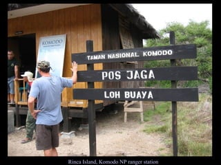 Rinca Island, Komodo NP ranger station 