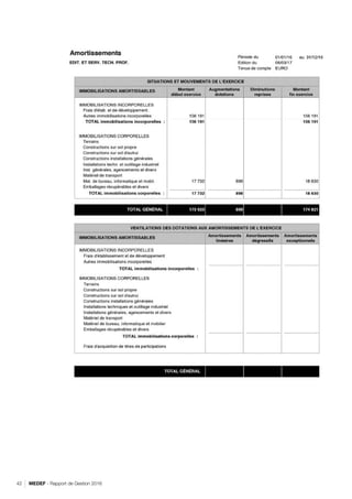 MEDEF - Rapport de Gestion 201642
RETOUR SOMMAIRE
 