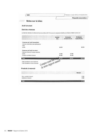 MEDEF - Rapport de Gestion 201680
RETOUR SOMMAIRE
 
