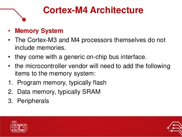 02 : ARM Cortex M4 Specs || IEEE SSCS AlexSC