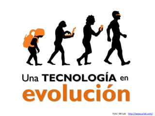 evolución
Una TECNOLOGÍA en
Foto: AR Lab http://www.arlab.com/
 