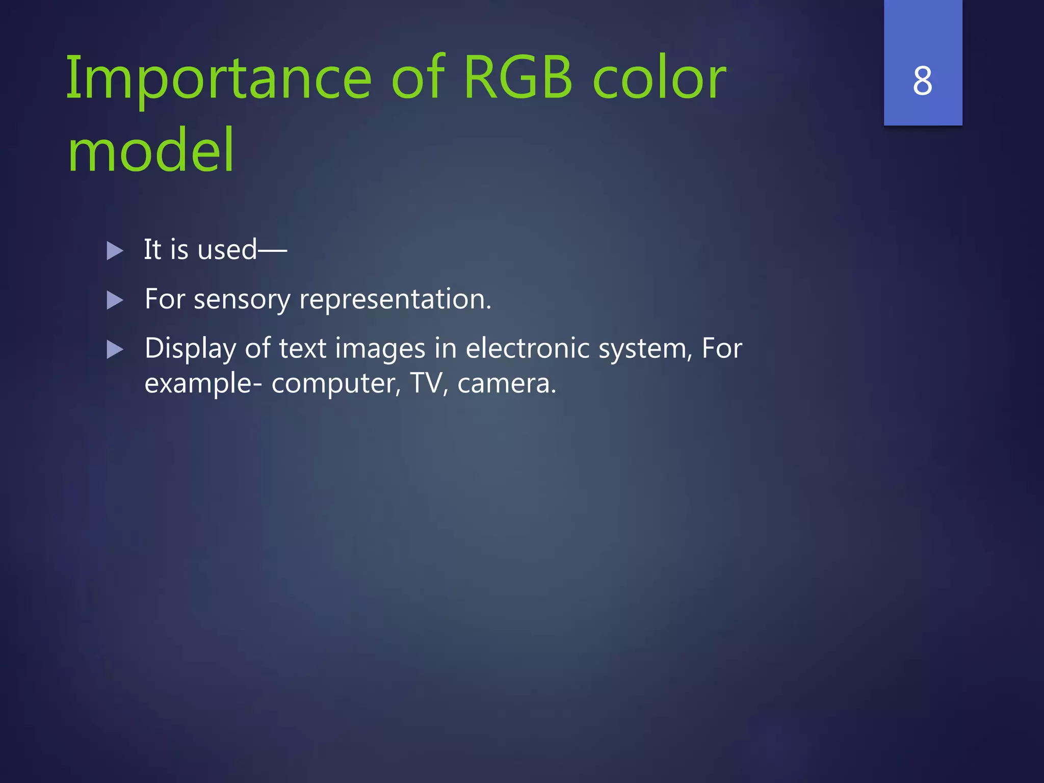Rgb colour model | PPT