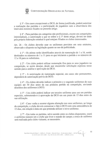 Regulamento Geral das Competições 2012