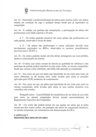 Regulamento Geral das Competições 2012