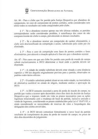 Regulamento Geral das Competições 2012