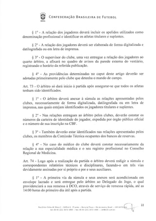 Regulamento Geral das Competições 2012