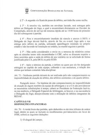 Regulamento Geral das Competições 2012