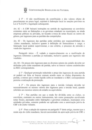 Regulamento Geral das Competições 2012